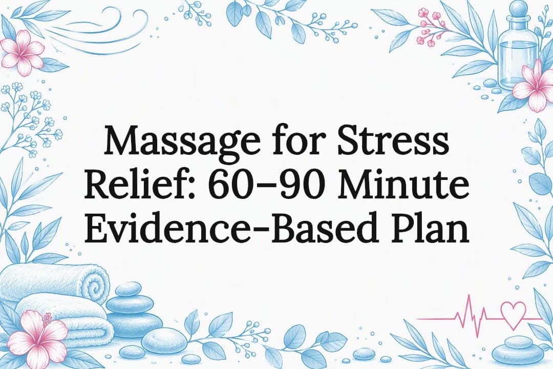 Massage for Stress Relief: 60–90 Minute Evidence-Based Plan