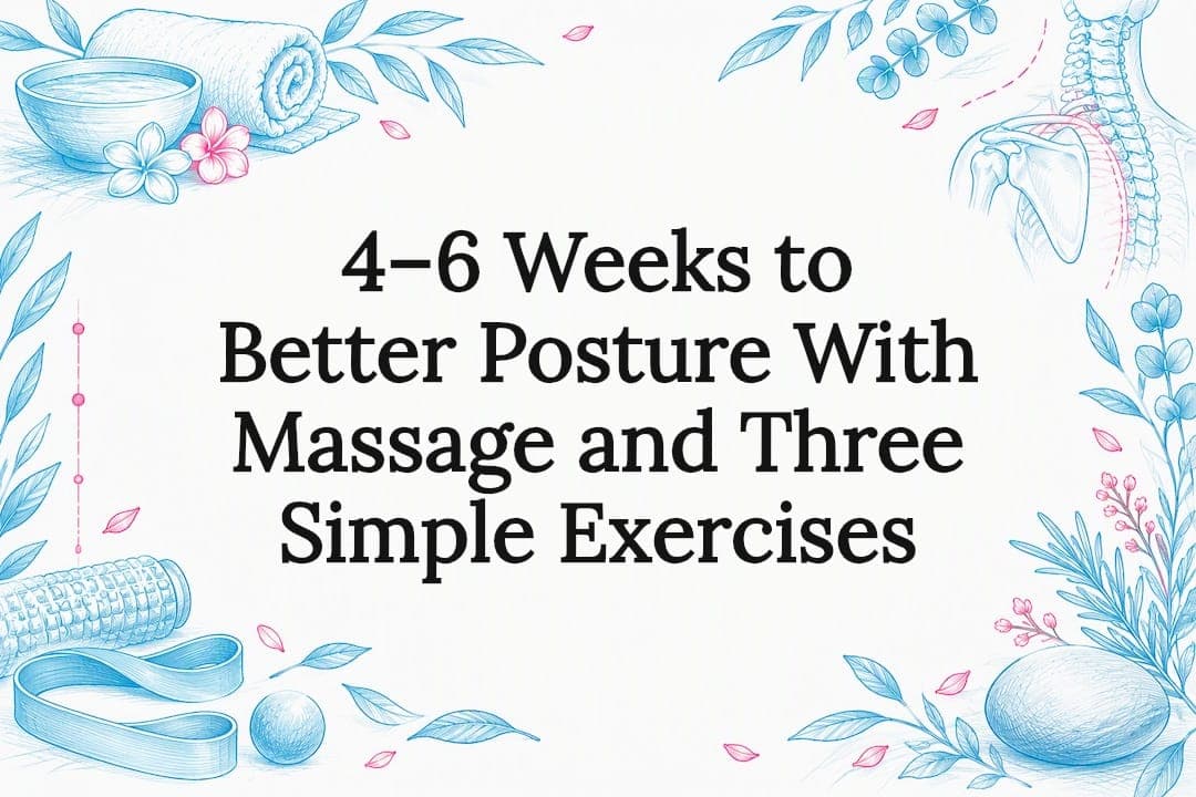 4–6 Weeks to Better Posture With Massage and Three Simple Exercises