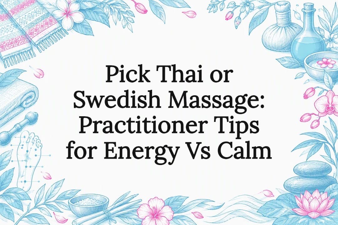 Pick Thai or Swedish Massage: Practitioner Tips for Energy Vs Calm