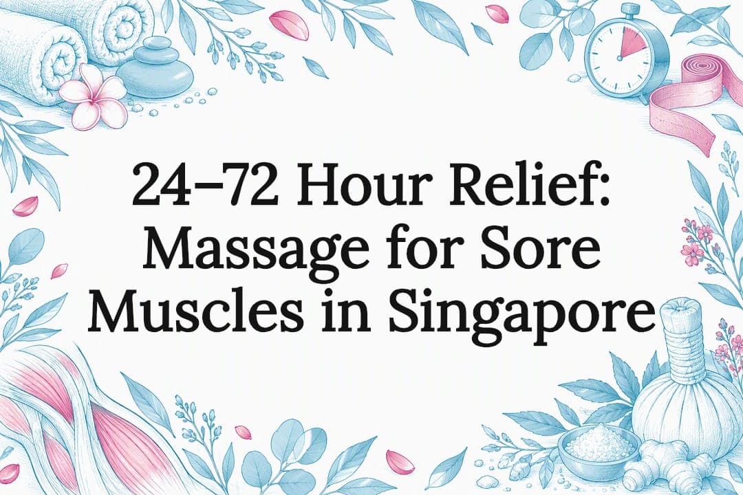 24–72 Hour Relief: Massage for Sore Muscles in Singapore